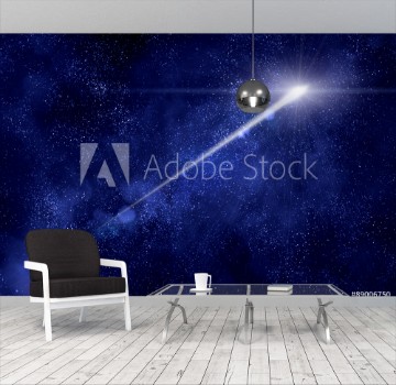 Bild på Shooting star at sky